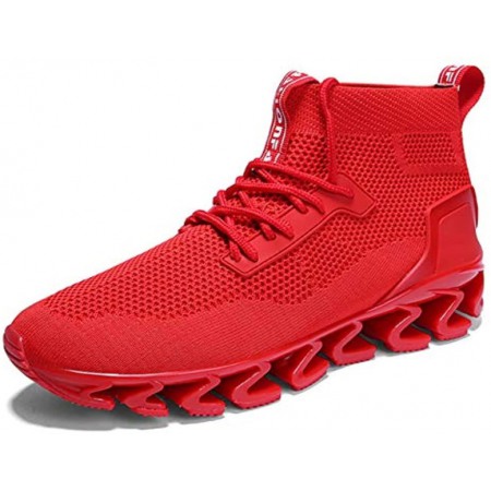 Men Sport Running Shoes Athletic Tennis Walking Sneakers Red